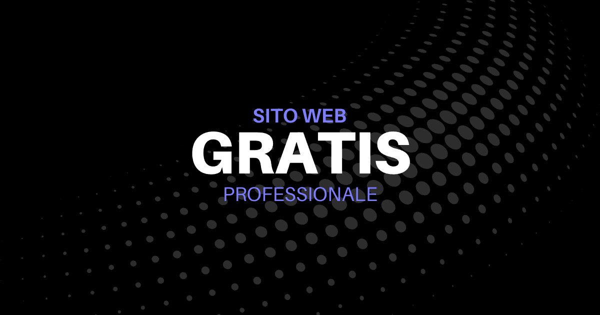 Come creare un sito web professionale gratuitamente