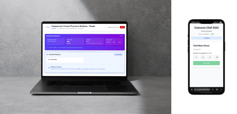 VoteSystem – Funzionalità di voto realtime per eventi